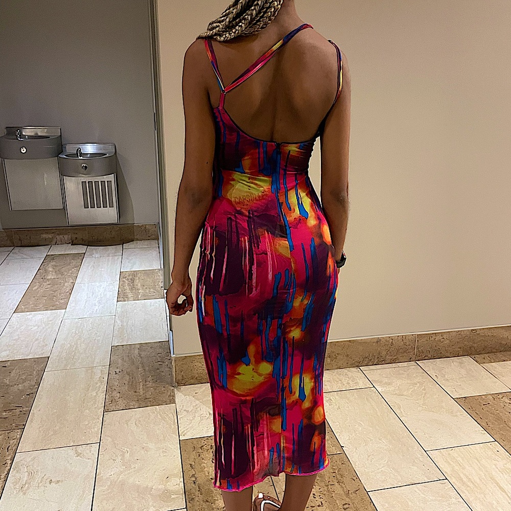 Paradise Mesh Dress